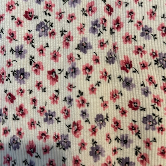 Paisley Sky Maternity Floral Stretchy Tank Top - Picture 5 of 5